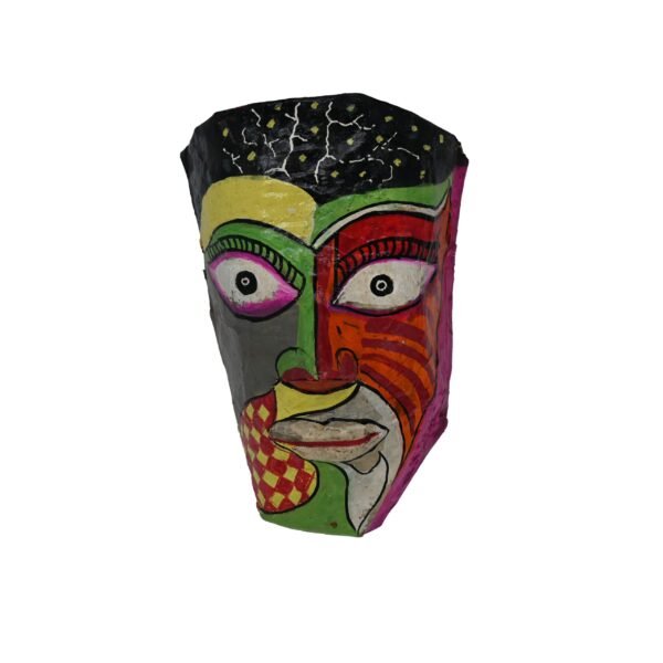 Mask 3 (Black Top, Grey Orange Middle)