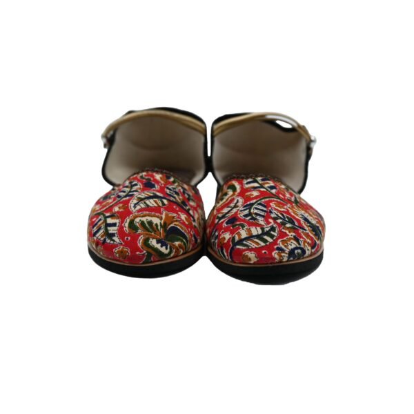 Kalamkari Balerina Shoe with Belt