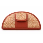 Bamboo Party Bag for Women Stylish Woven Handbag