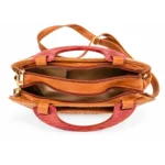 Bamboo Bag Small Apple Handbag for Women - Image 3