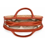 Bamboo Party Bag for Women Stylish Woven Handbag - Image 3