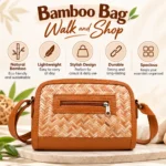 Bamboo Bag Walk and Shop for Women Woven Sling Bag - Image 4