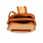 Bamboo Round Bag for Women Handwoven Sling Bag - Image 2