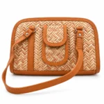 Bamboo Bag On the Go Pocket for Women Stylish Woven Bag