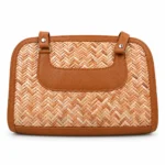 Bamboo Bag On The Go Woven Handbag for Women