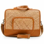 Bamboo Laptop Bag | Woven Bamboo Laptop Briefcase