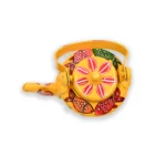 Artistic Aluminium Kettle with Hand-Painted Traditional Indian Folk Motifs - Image 3