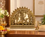 Divine Shakti Durga Idol with Family 7in X 6in - Image 3