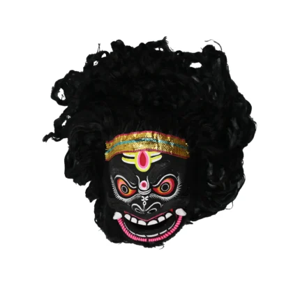 Traditional Indian Folk Art Face Wall Hanging